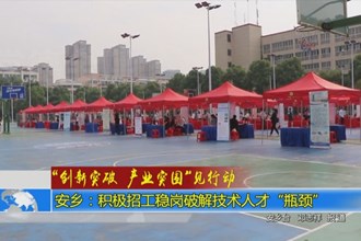 安乡：积极招工稳岗破解技术人才“瓶颈”