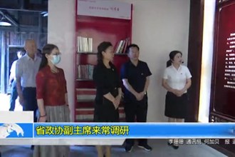 省政协副主席来常调研