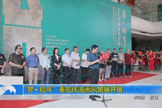 “梦•拾年”秦宏伟油画风景展开展