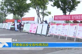 鼎城：开展食品安全宣传周活动