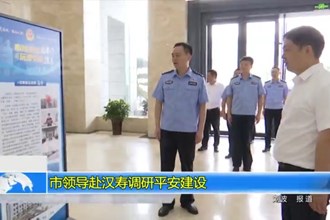 市领导赴汉寿调研平安建设