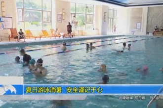 夏日游泳消暑 安全谨记于心