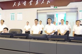 曹志强带队开展“八一”前走访慰问、调度电力保供迎峰度夏工作