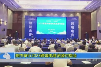 我市举行2023跨境电商资源对接会