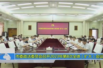 市委政法委员会召开2023年第8次全体(扩大)会议