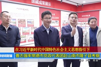 曹志强率常德市党政代表团赴山南市隆子县考察