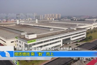 “创新突破 产业突围”智赋万企行动系列报道（一）：提质增效 乘“数”而上