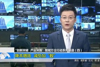 “创新突破 产业突围”智赋万企行动系列报道（四）降本增效 减负加“数”