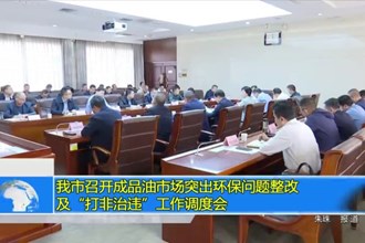 常德市召开成品油市场突出环保问题整改及“打非治违”工作调度会
