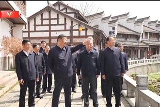 习近平在湖南常德市考察调研