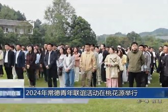 2024年常德青年联谊活动在桃花源举行