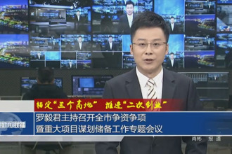 罗毅君主持召开全市争资争项暨重大项目谋划储备工作专题会议