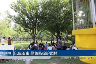 以虫治虫 绿色防控护园林