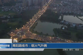 汉寿青阳路夜市：烟火气升腾 秩序井然焕新颜