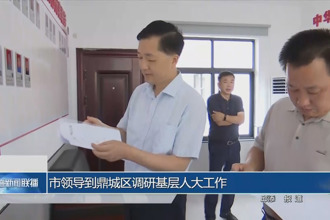 市领导到鼎城区调研基层人大工作