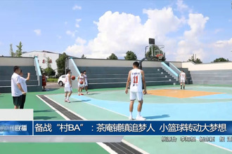 备战“村BA”：茶庵铺镇追梦人 小篮球转动大梦想