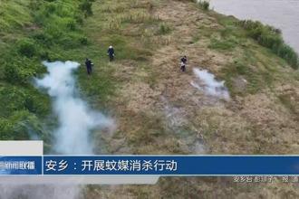 安乡：开展蚊媒消杀行动