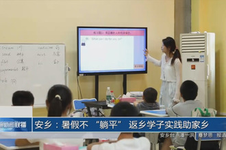 安乡：暑假不 “躺平” 返乡学子实践助家乡