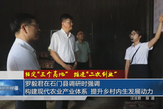 锚定“三个高地”推进“二次创业”(8月11日)