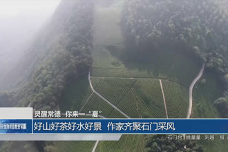 好山好茶好水好景 作家齐聚石门采风