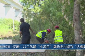 汉寿：以工代赈“小项目”撬动乡村振兴“大棋局”