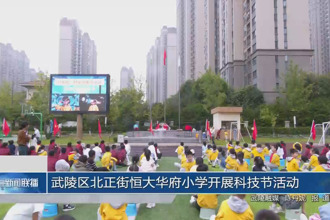 武陵区北正街恒大华府小学开展科技节活动