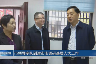 市领导率队到津市市调研基层人大工作