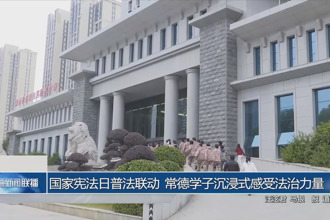 国家宪法日普法联动 常德学子沉浸式感受法治力量