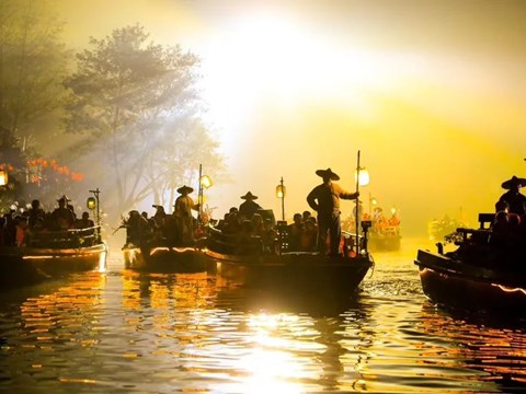 《桃花源记》大型溪流漫游实景演出
