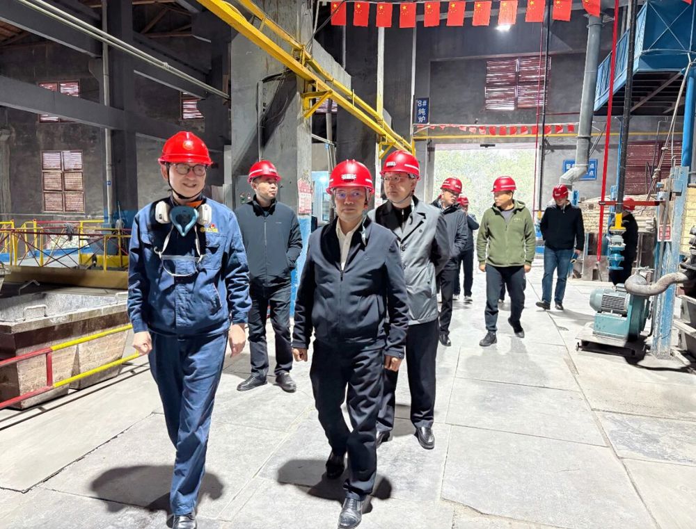 招商考察组现场考察